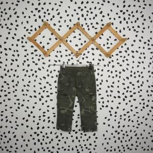 Old Navy Green Camo Print Baby Cargo Pants